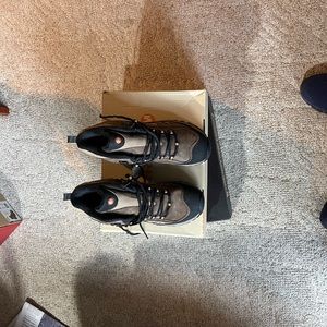 Size 10 Brown Timberland Work Pro Work Boots